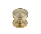 Berkeley Cupboard Knobs  Satin Brass - Burlington Range